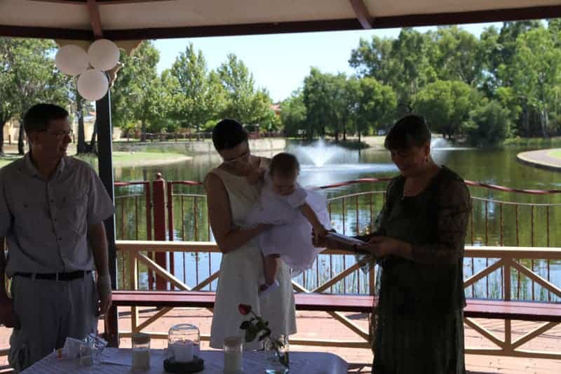 Perth celebrant Ishara can custom design a naming ceremony to suit your beliefs and values